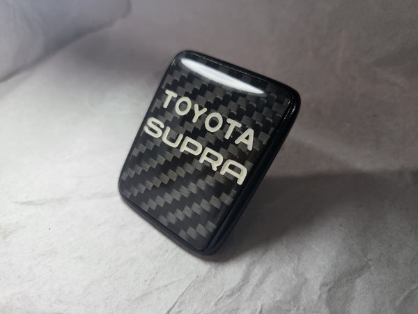 Carbon Fiber Emblem Mk3 Toyota Supra